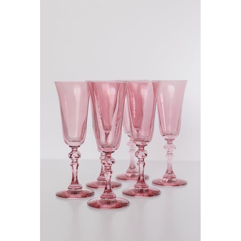 Rose Regal Flutes ( x 6)