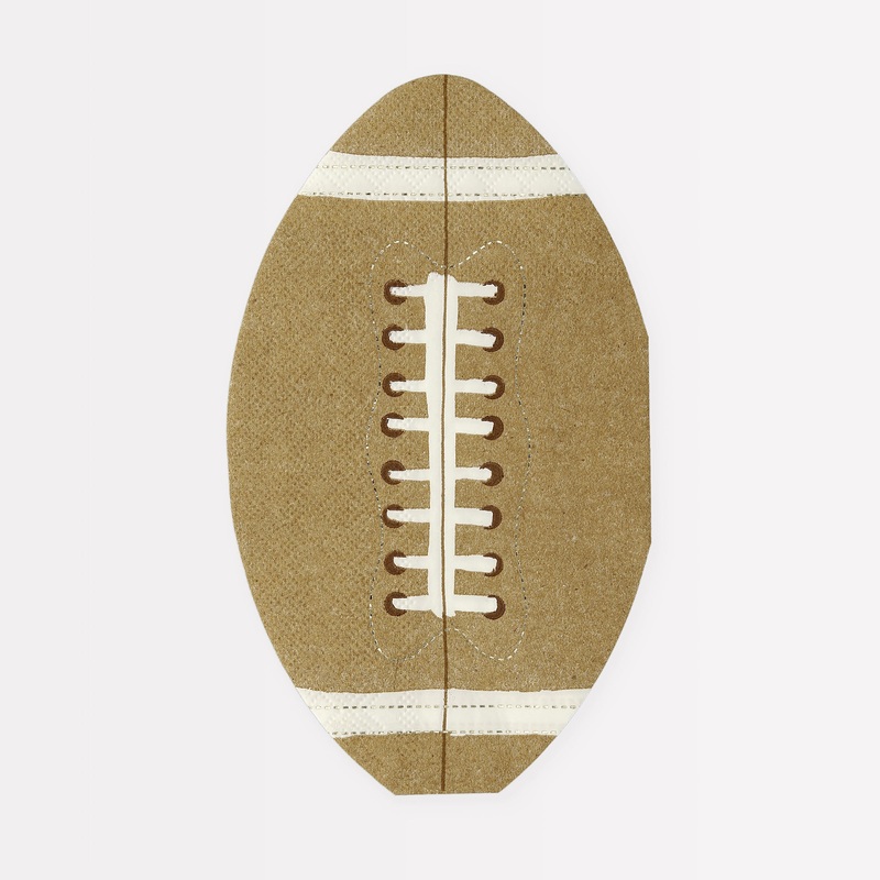 Football Napkins (x 16)
