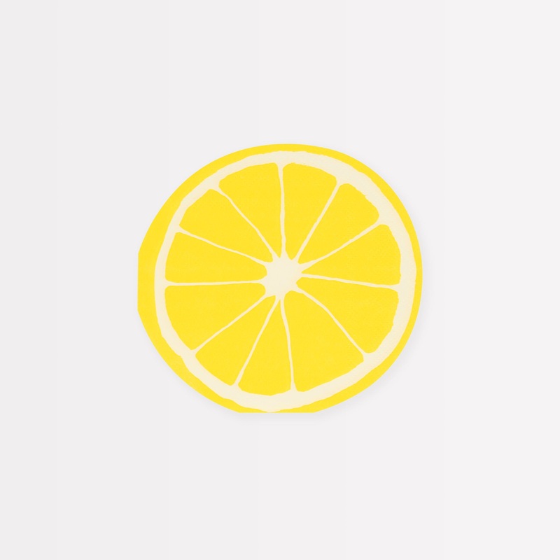 Lemon Napkins (x 16)