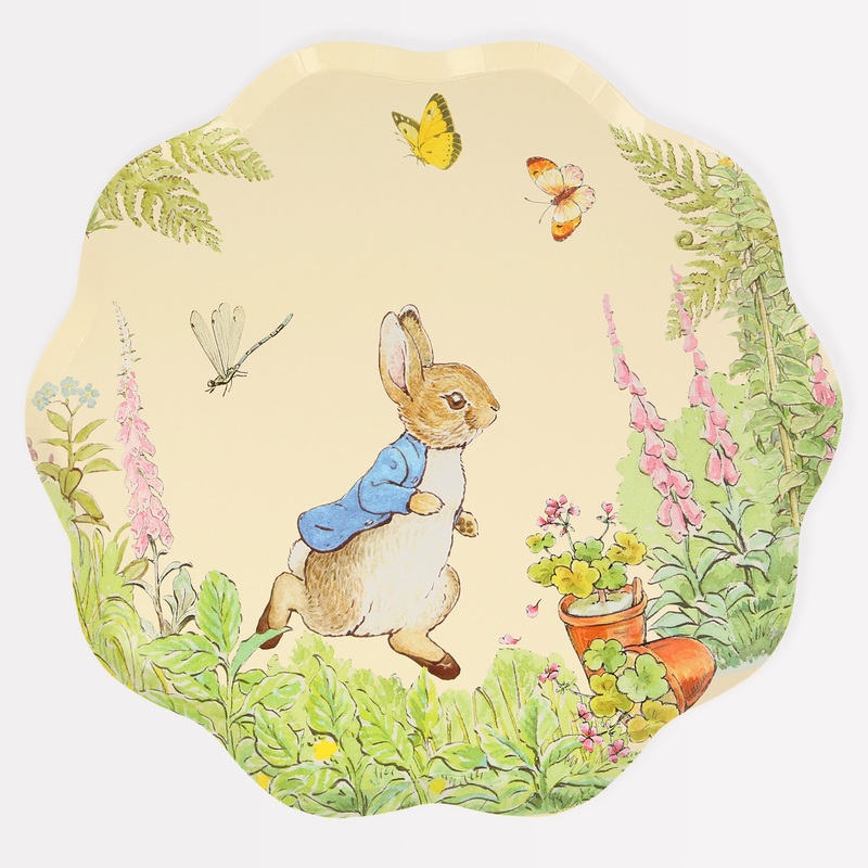 Peter Rabbit In The Garden Dinner Plates (x 8)