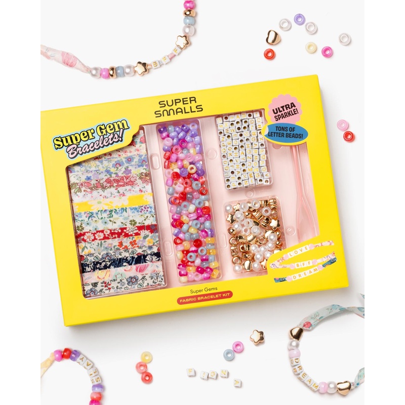 Super Gems Fabric Bracelet Kit