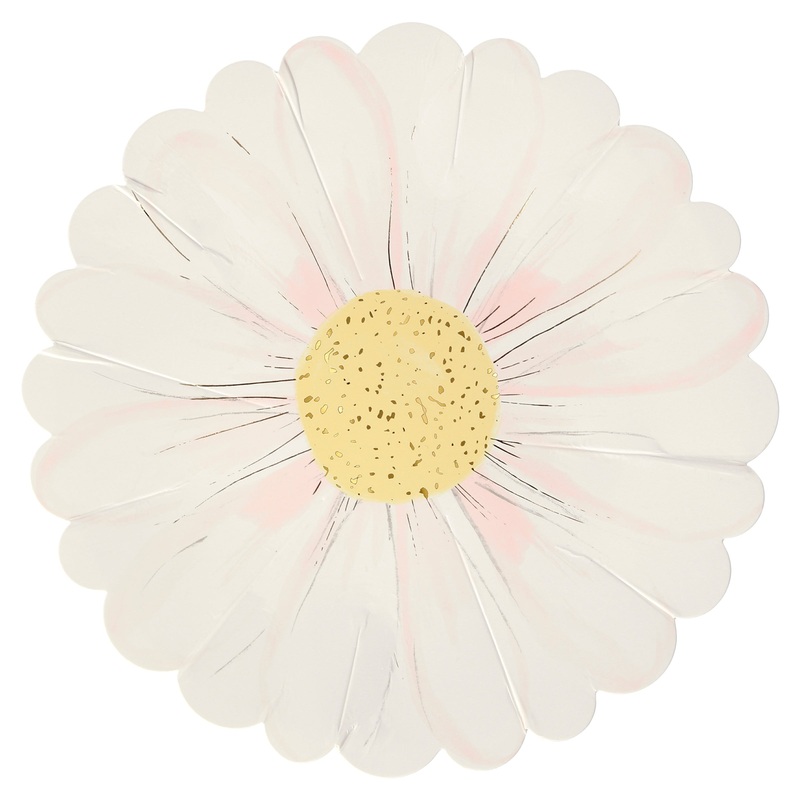 Wild Daisy Plates (x 8)