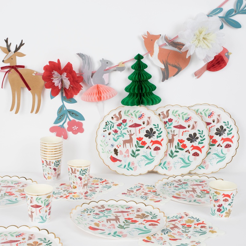 Winter Woodland Party Set