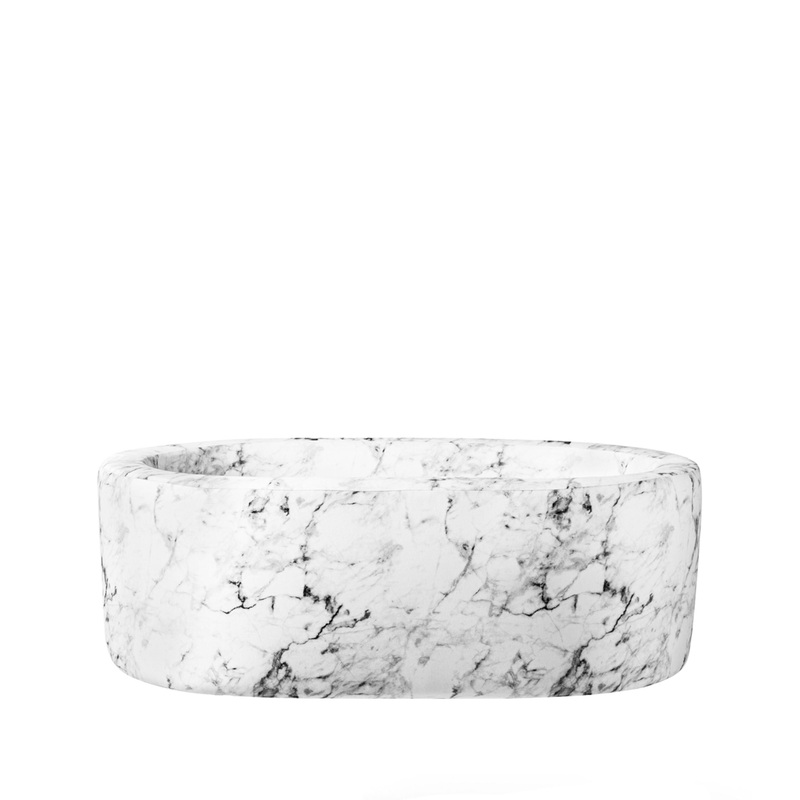 Aristot Carrera Marble Look Bassinet
