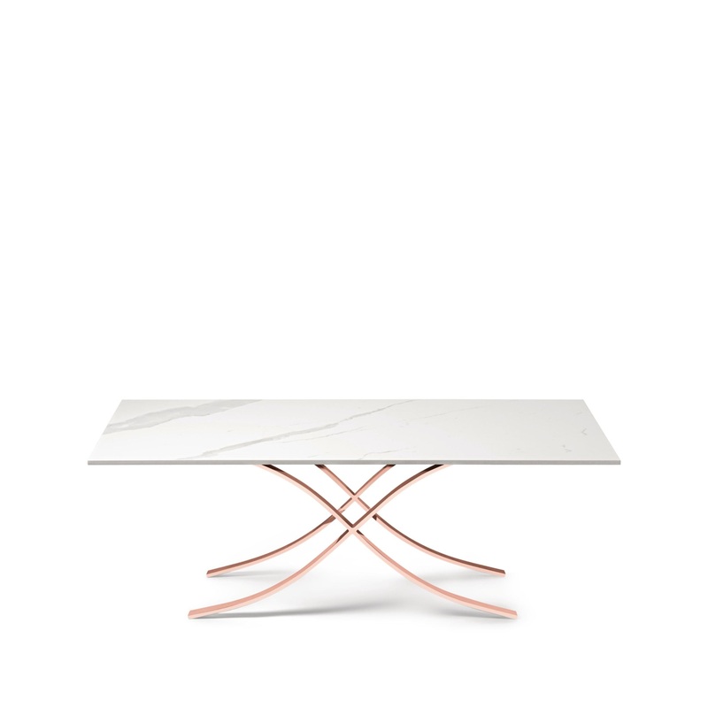 Aristot Rectangular Tabletop – Carrara Marble