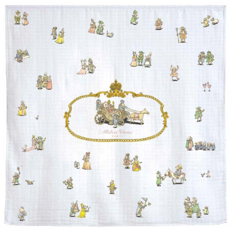 Atelier Choux, Organic Swaddle – Royals