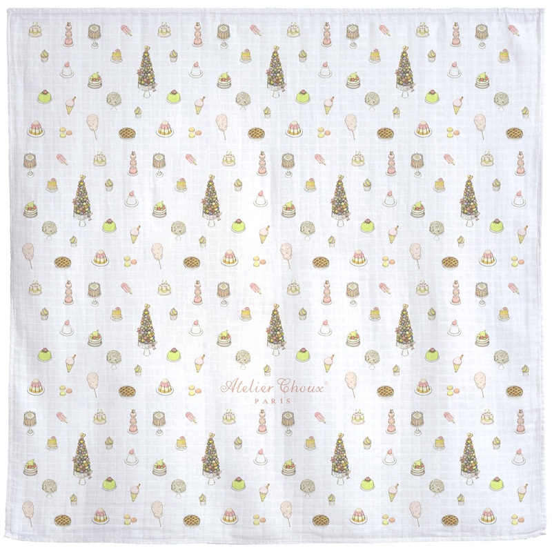 Atelier Choux – Organic Swaddle – Sweetie Pie Pink