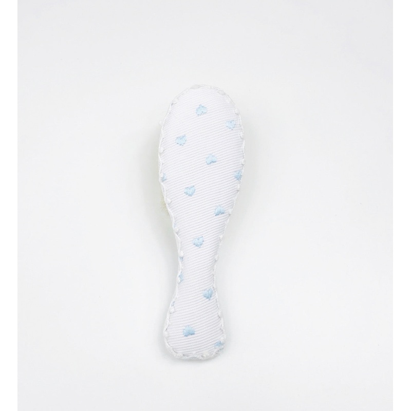 Baby Hairbrush, Baby Blue Hearts