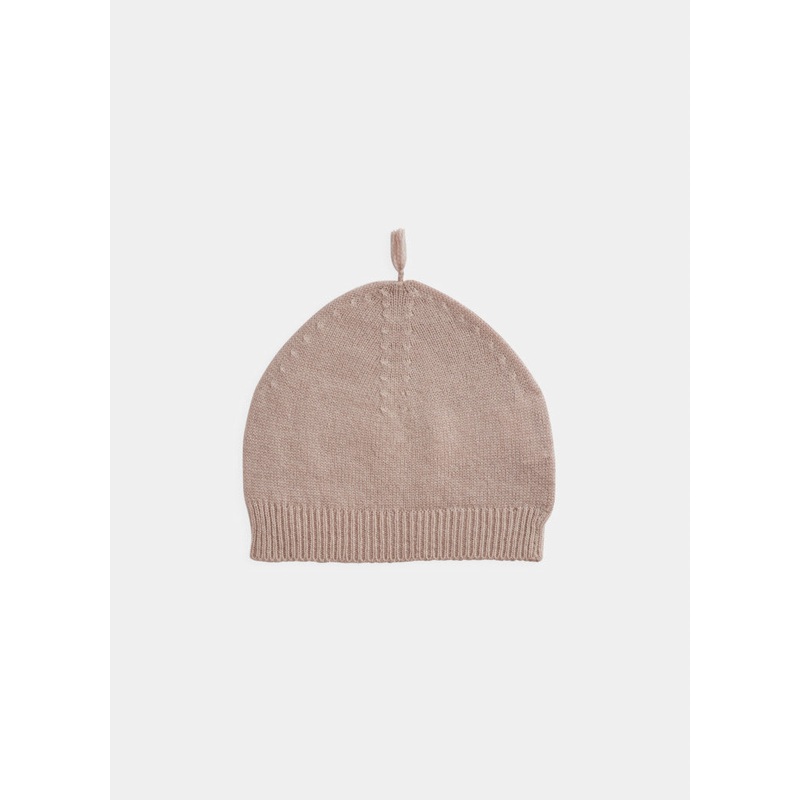 Belle Enfant, Cashmere Tassel Hat – Rose Pink