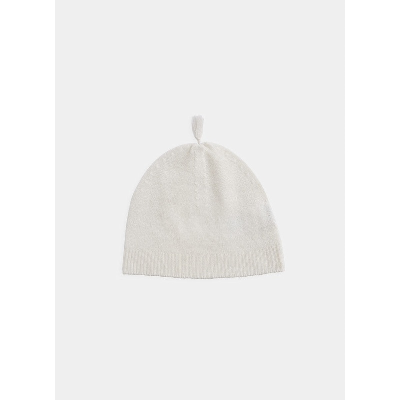 Belle Enfant, Cashmere Tassel Hat – Snow White