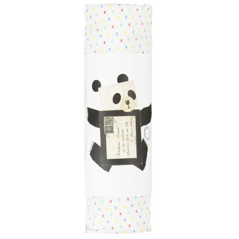 First Kisses Muslin Baby Shawl & Swaddling Wrap