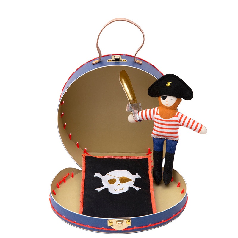 Meri Meri Pirate Mini Suitcase Doll