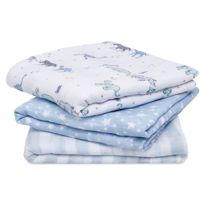 Aden + Anais Rising Star Musy Muslin Squares 3 Pack
