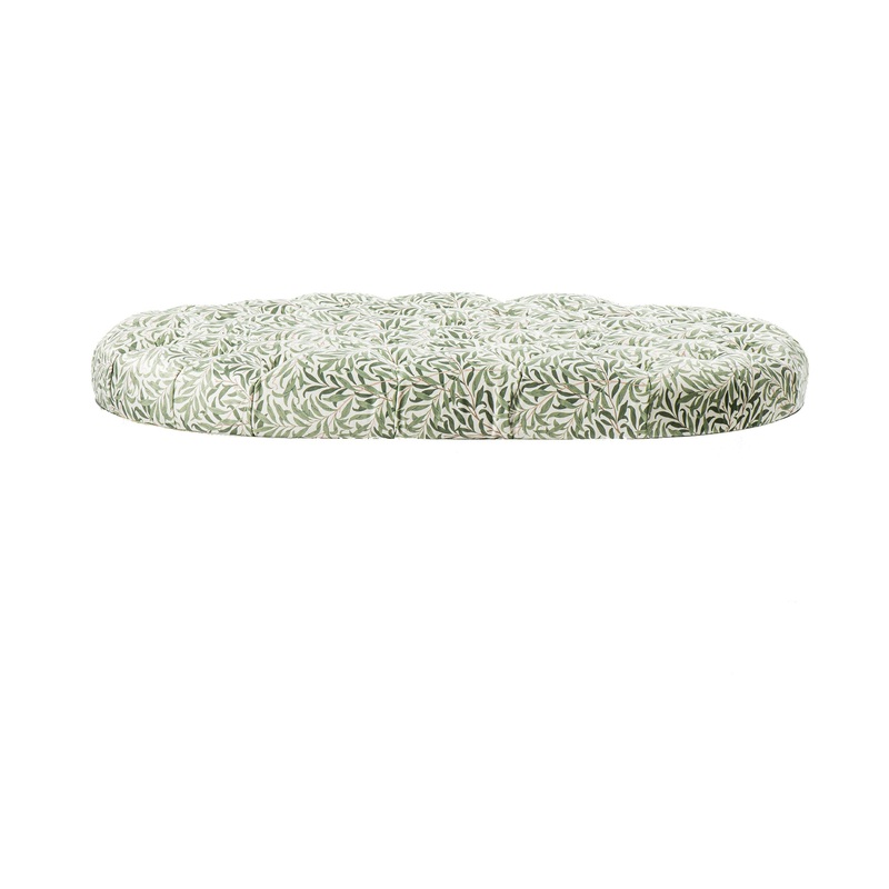 Aristot Tufted Ottoman – William Morris Willow Boughs