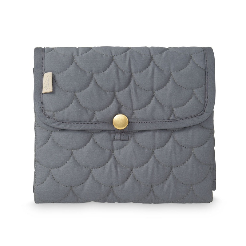 Cam Cam Copenhagen – Quilted Changing Mat Charcoal