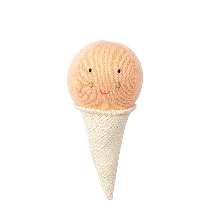 Meri Meri – Pink Ice Cream Baby Rattle