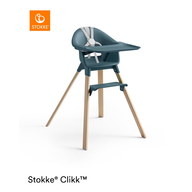 Stokke Clikk Highchair – Fjord Blue
