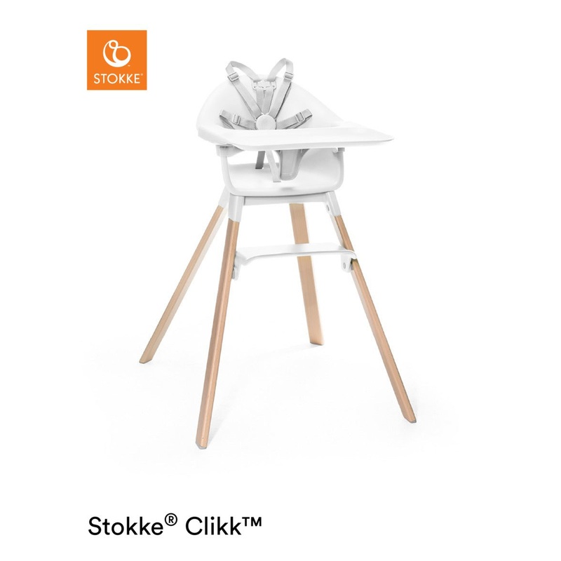 Stokke Clikk Highchair – White