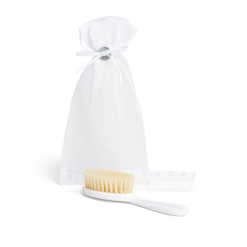 Tartine et Chocolat Brush & Comb Set – Pale Blue