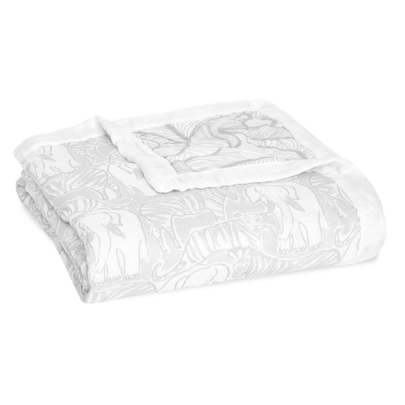 Aden + Anais – Culture Club Animal Kingdom Silky Soft Blanket