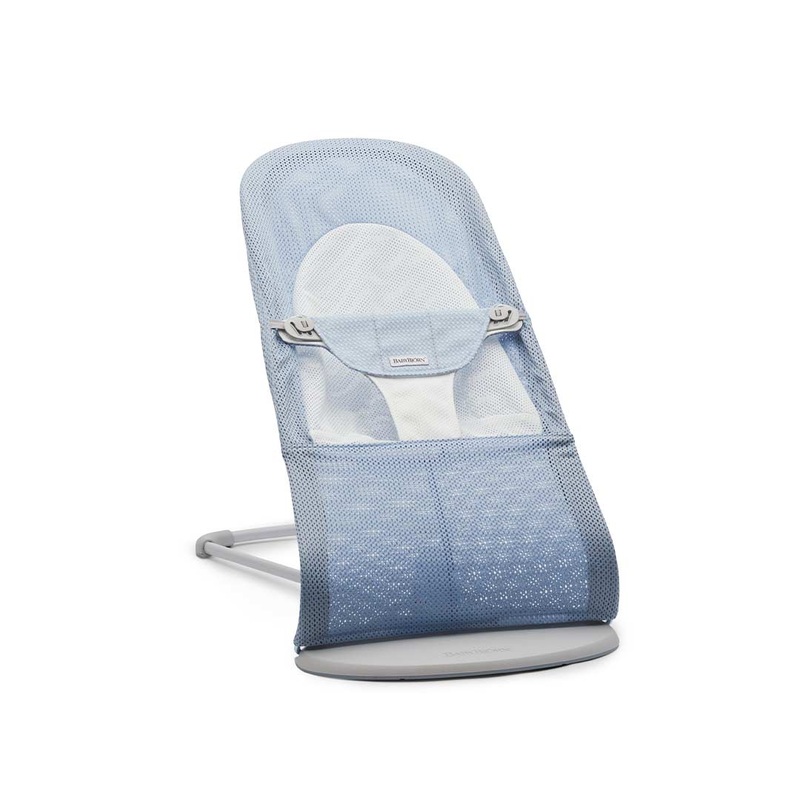 BabyBjorn Bouncer Bliss Mesh – Sky Blue White