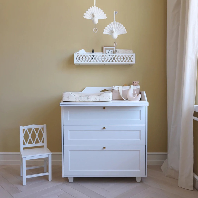 Cam Cam Copenhagen Luca Changing Table Dresser – White