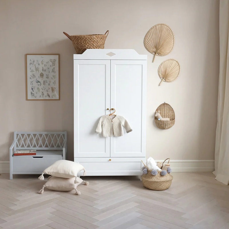 Cam Cam Copenhagen Luca Wardrobe – White