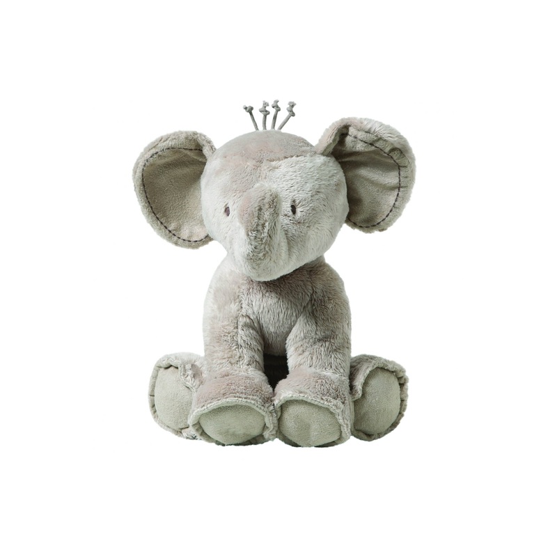 Tartine Et Chocolat – Ferdinand The Elephant in Taupe 25cm