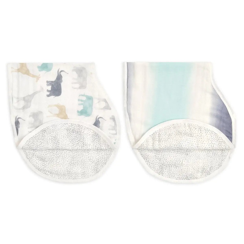 Aden + Anais Silky Soft Burpy Bibs 2 Pack – Expedition