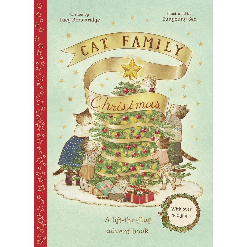 Cat Family Christmas – Lift The Flap Advent Book