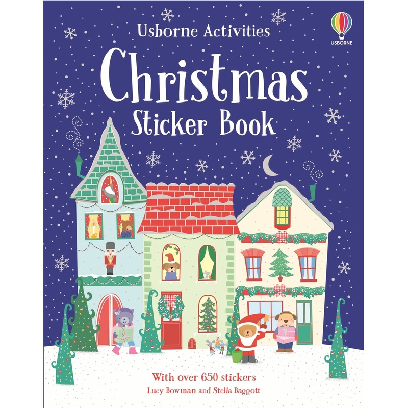 Christmas Sticker Book – Usborne Activties