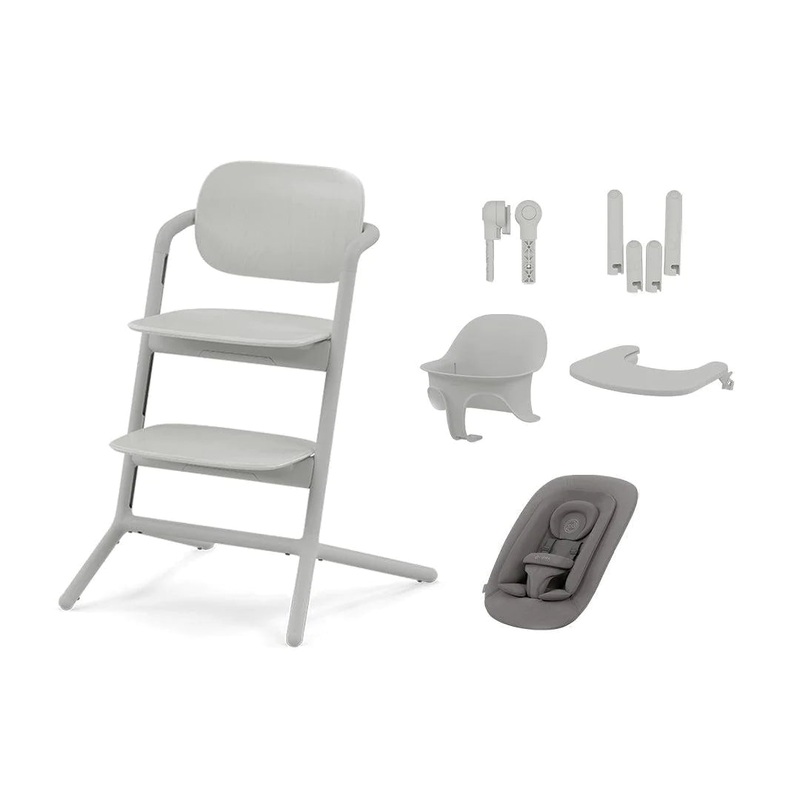 CYBEX LEMO 4-in-1 Highchair Set – Suede Grey