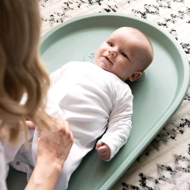 Shnuggle Squishy Changing Mat – Eucalyptus
