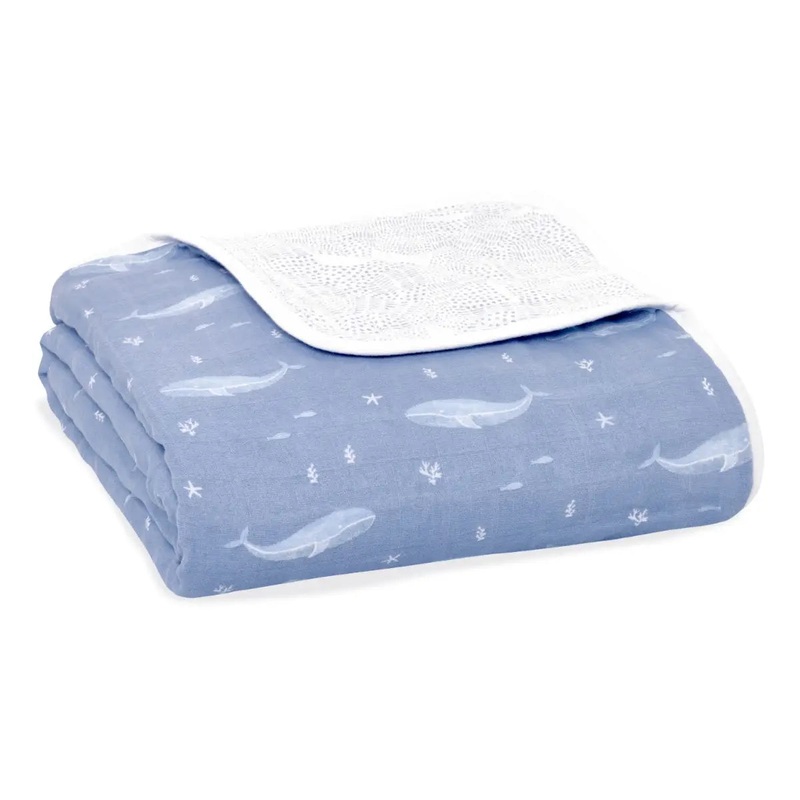 Aden + Anais – Oceanic Deep Sea Organic Dream Blanket