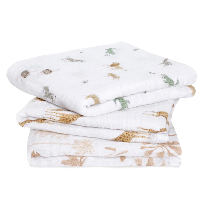 Aden + Anais – Safari Dream Muslin Squares 3 Pack