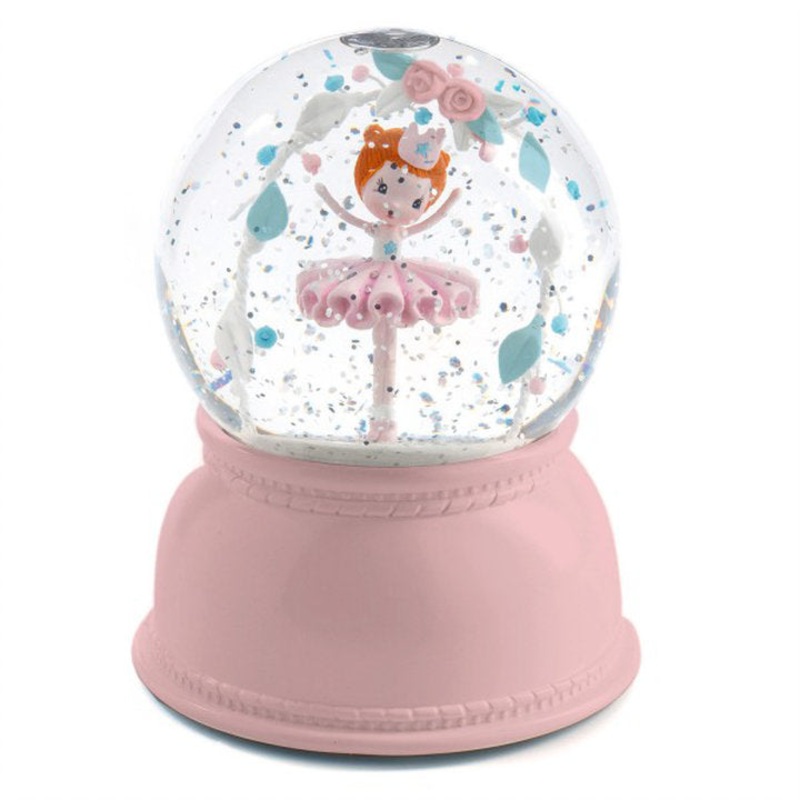 Djeco Ballerina Snow Globe Night Light
