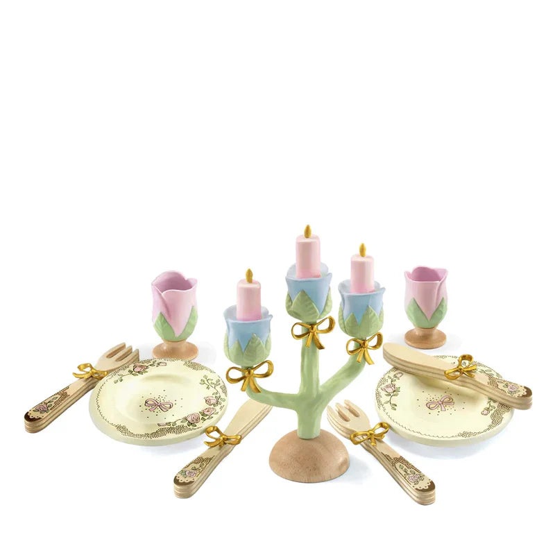 Djeco Princess Dinner Set