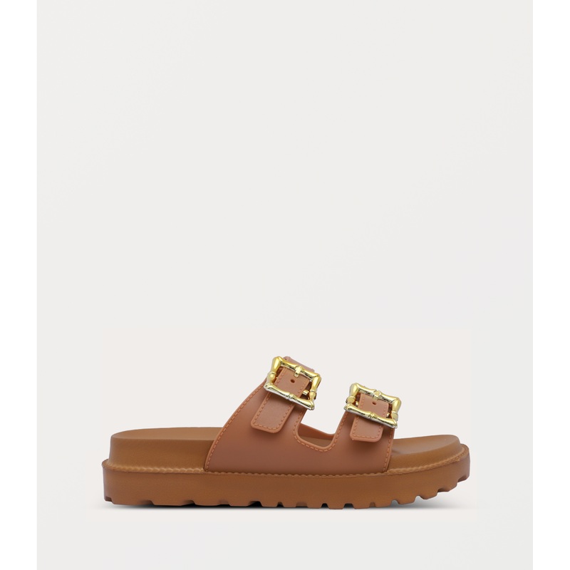 Women Comfort Slipper-TAN