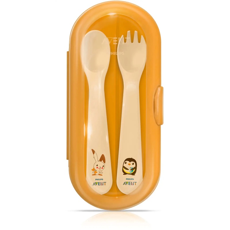 Avent Cutlery Set with Travel Case