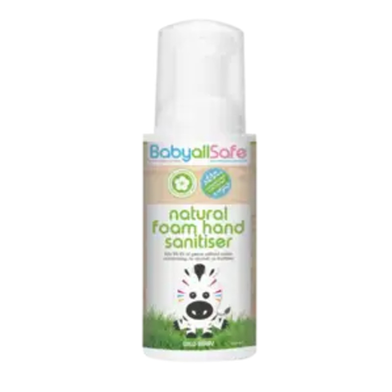 BabyallSafe Natural Foam Hand Sanitiser 250ml