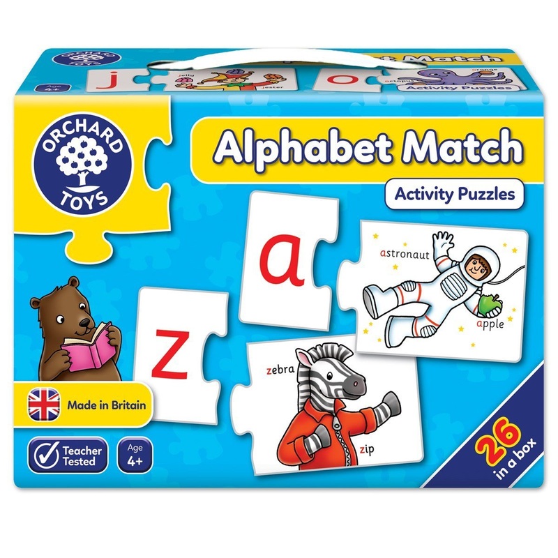 Alphabet Match Puzzle