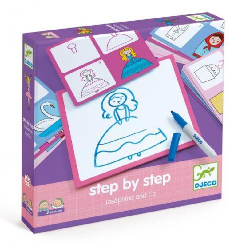 Drawing Step by Step – Josephine and Co by Djeco