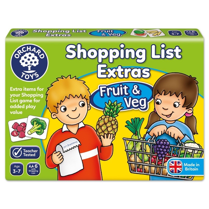 Shopping List Game Extras – Fruit & Veg
