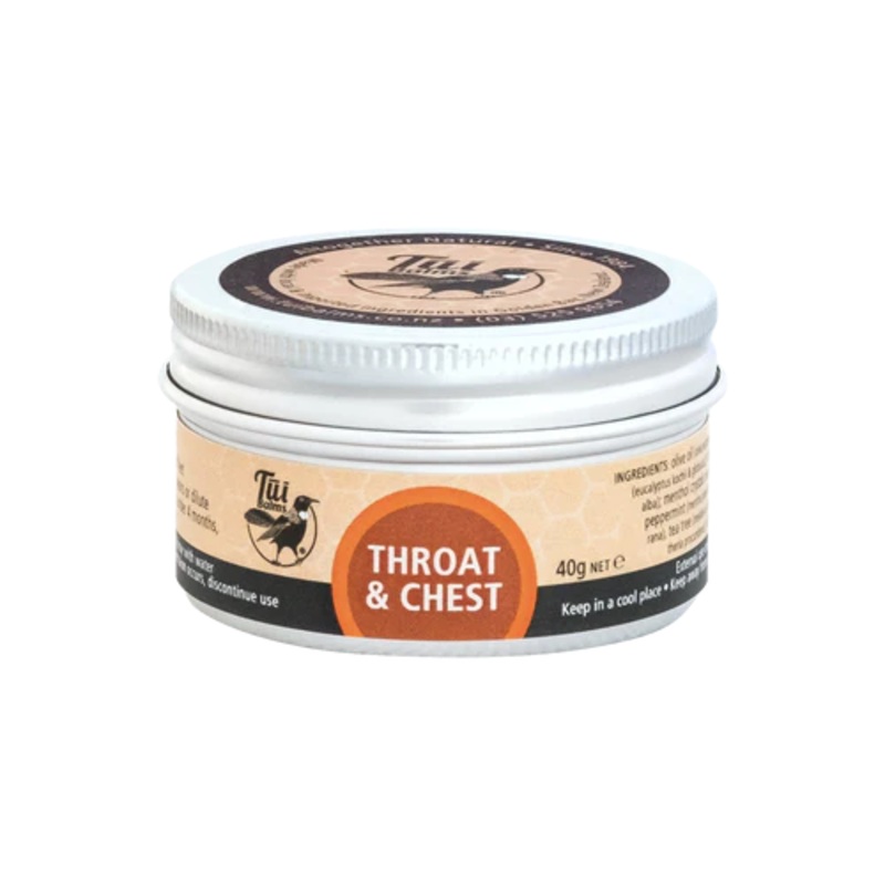 Tui Balms – Throat & Chest Balm 40g