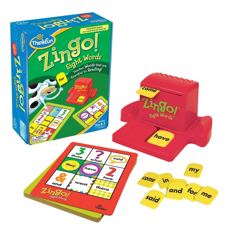 Zingo! Sight Words – ThinkFun – 4yrs+