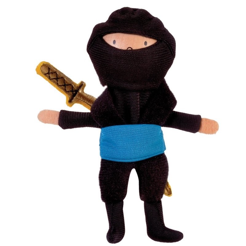 Blue Ninja Finger Puppet