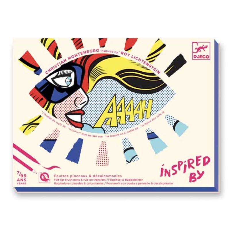 Djeco Inspired By – Superheroes (Roy Lichtenstein)
