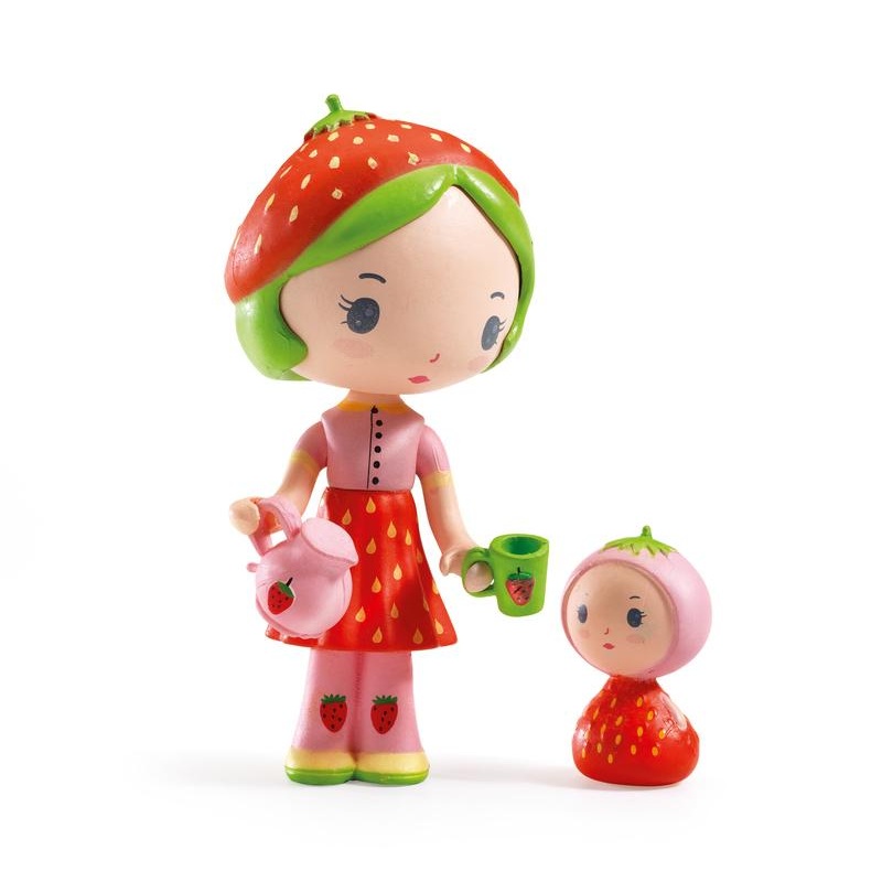 Djeco Tinyly – Berry and Lila doll figurines