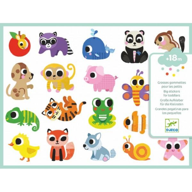 Easy Peel Stickers – Baby Animals