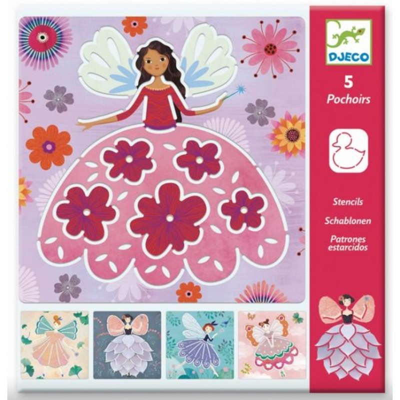 Fairies Stencils by Djeco
